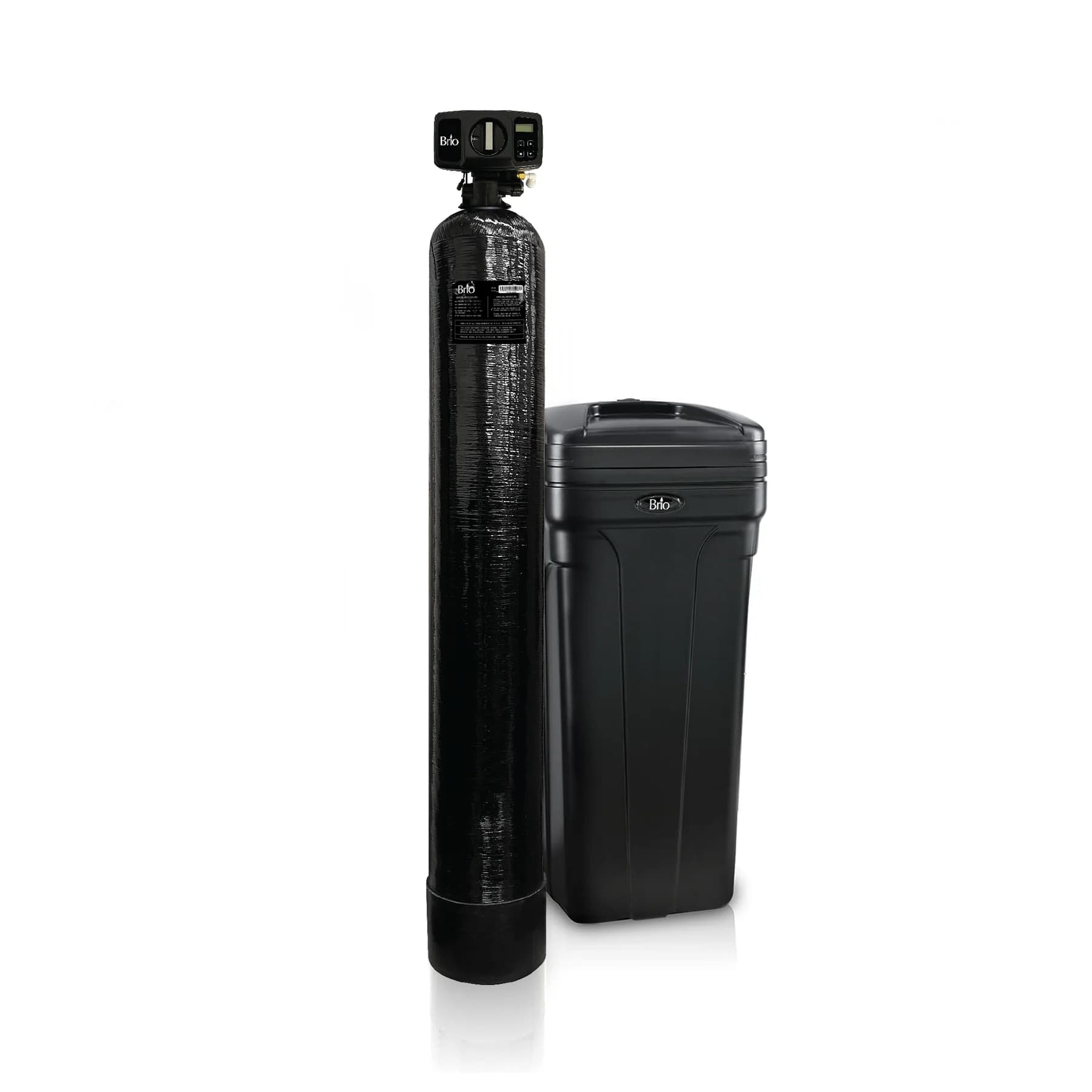 "Brio Whole House Water Softener System - 2-3 Bathrooms - 32000 Grains"